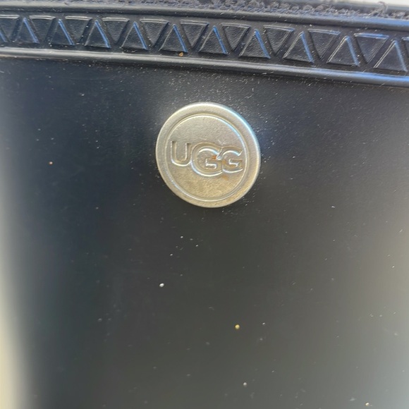 EUC- UGG CLASSIC SHELBY BLACK RUBBER SNOW/ RAINBOOTS US 10/ EU 41 / UK 8 - Picture 4 of 12